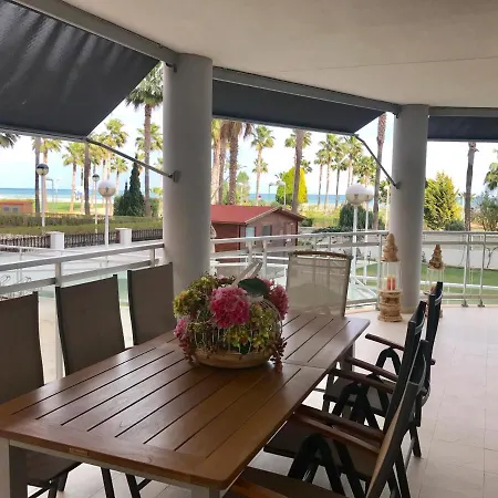 Con Espectacular Terraza Frente Al Mar 公寓