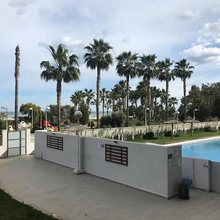 Con Espectacular Terraza Frente Al Mar 公寓