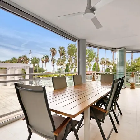 公寓 Con Espectacular Terraza Frente Al Mar